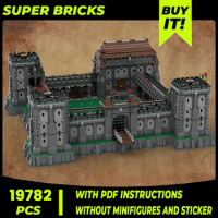 Middle Fortress Model Moc Building Bricks Perfect Emperor Castle Technology Modular Blocks Gift Christmas Toys DIY Sets Assembly