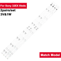 619mm TV LED Backlight Strip For Sony 32EX 2012SONY32A 3228 08 REV1.1 2pairs/Set TV Led KLV-32EX330 SSLS320NN01 KLV-32EX330
