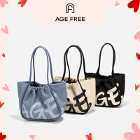 AGE FREE Lumo Bag กระเป๋าสะพายไหล่ผู้หญิงขนาดใหญ่ในรูปแบบกระเป๋าถือผู้หญิงรุ่นอัพเกรด