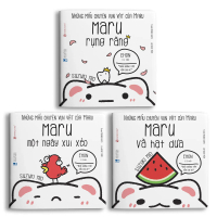 Bộ sách Ehon Maru lớn rồi 3 cuốn - dành cho bé từ 2-8 tuổi