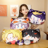 10cm Luxiem Plush Toys Anime Pillows Dolls Peripheral Products Mysta Luca Vox Plush Stuffed Sofa Decora Christmas Gifts for Fans