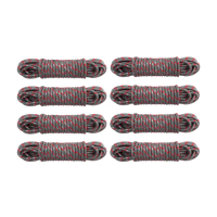 【Outdoorbase】強力反光營繩組5mm 8條附調節片(反光營繩調節片組 8入 5mm)