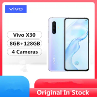 In Stock Vivo X30 5G Smart Phone Exynos 980 Android 9.0 6.44" Super Amoled 8GB RAM 256GB ROM 20X Zoom 64.0MP+32.0MP+8.0MP+32.0MP
