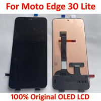 Best Working AMOLED LCD Display Touch Screen Digitizer Assembly For Motorola Moto Edge 30 Lite Glass Sensor Mobile Pantalla