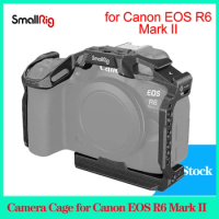 SmallRig “Black Mamba” Camera Cage for Canon EOS R6 Mark II 4161 Portable Aluminum Alloy Photography Cage for Canon EOS R6