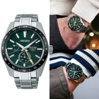 【SEIKO 精工】Presage Susutake GMT機械錶(SPB219J1/6R64-00C0G)