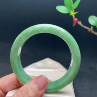 緬甸手鐲滿豆綠翡翠手鐲種水老顏色靚麗色彩均勻價效比超高推薦