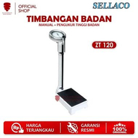 Timbangan + Pengukur Tinggi Alat Ukur Berat Panjang Badan ZT 120 Medis