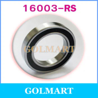 3pcs/lot sealed 16003RS steel deep groove ball bearing 17x35x8 mm 16003-2RS ball bearing 17mm diameter 16003 bearing