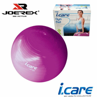 《JOEREX》艾可兒彈力球/瑜珈球-JIC019(附打氣筒)(63-14789)