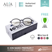 K Ion Nano Premium 7 K Link Original Kacamata Kesehatan Pria Wanita Anti Radiasi Gamer Komputer HP T