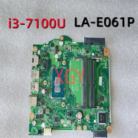 Original For ACER Aspire ES1-572 ES1 572 Laptop Motherboard i3-7100U LA E061P LA-E061P DDR4 100% Perfect Test Secondhand