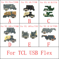 USB Charging Board Dock Port Flex Cable For TCL 10 Pro T799H/Plex T780H/Plus T782H T782/10L T770H T770/SE T776H T766H/5G T790S