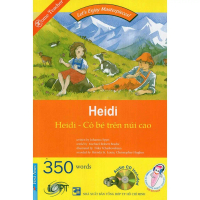 Sách Happy Readers: Heidi - Heidi - Cô Bé Trên Núi Cao (350 Words) - First News - BẢN QUYỀN