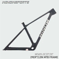 29er MTB Carbon Frame T1000 Carbon Hardtail Mountain Bike Frame BSA 148x12mm Boost Carbon MTB Frame 29 UDH hanger