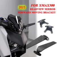 For YAMAHA XMAX 300 XMAX300 X-MAX 300 2023 Motorcycle Accessories Dedicated Mirrors Forward Moving Bracket Kit Rearview Mirror