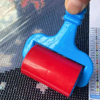 Multifunction Diamond Painting Cross Stitch Tool Diamond Painting Plastic Roller Rolling Diamond Painting Accessories Roller