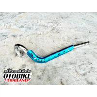สไตล์การระเบิด คอท่อไอเสียมอเตอร์ไซค์ 50-110cc ท่อไอเสียส่วนหัวไม่มีปลายท่อ-สีเงิน