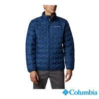Columbia 哥倫比亞 男款 - 保暖羽絨立領外套-墨藍 UWE09550IB / FW22