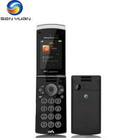 Original Sony Ericsson W980 Mobile Phone Unlocked 2.2'' Display 8GB ROM Bluetooth 3.15MP Camera FM Radio Classic Flip CellPhone