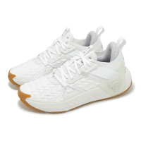 Under Armour 訓練鞋 Project Rock 6 女鞋 巨石強森 白 健身 緩震 運動鞋 UA 3026535100