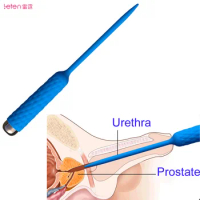 Leten Male Catheter Urethral Sound Electro Vibrator Penis Stretching Plug Silicone Dilators Sex Toy Dick Stretcher Masturbator