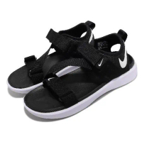 Nike 涼拖鞋 Wmns Vista Sandal 女鞋 黑 白 輕量 魔鬼氈 包覆 休閒 夏日 DJ6607-001