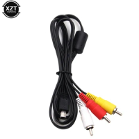 AV Cable Camera Audio Video Mini USB to 3 RCA for Canon EOS 5D2 5D Mark III 6D 7D 60D 70D 700D 760D G7X G1X SX50 SX60 G16 Cable