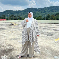 ELVIRA LONG CARDIGAN PLUS SIZE