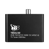TBS5230 DVB-T2/C2/ISDB-T/ ATSC1.0 TV Tuner Box