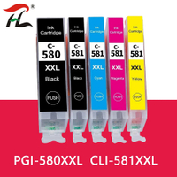 สำหรับ Canon 580 581 CLI-581 TS6151 PGI580 580XL ตลับหมึกสำหรับ Canon PIXMA TR7550 TR 7550 TS 6150เครื่องพิมพ์