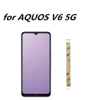 For Aquos V6 5G Global touch LCD display Screen Glass sensor panel lens glass replacement for Aquos V6 PLUS cell phone