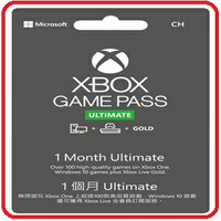 微軟  1個月 Xbox Game Pass 終極版 數位下載版