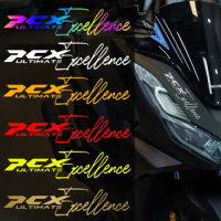 For Honda PCX125 PCX 150 160 Reflective Motorcycle Stickers Motor Bike Scooter Head Body Windshield Decal Accessories