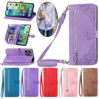 Flip Leather Case For Sony Xperia 1 IV 5 III 10 iii Ace II Ace 3 Sony 8 20 XZ4 mini 2 PDX-223 PDX-225 Wallet Cover Wrist Strap