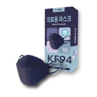 【久富餘】4D立體4層防護KF94醫療口罩2盒(10片/盒) (單片獨立包裝魔力歐若拉)