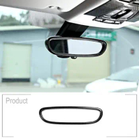 Interior Rearview Mirror Frame Cover Trim Car Accessories For BMW X1 F48 2016-2018 1 Series F20 2011-2015