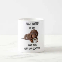Dachshund in my Coffee Mug Funny Dachshund Tea Mug Cup Gift - 11oz Coffee Mug