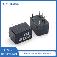 Bộ Lọc Gốm, 10 CÁI, LTM455GW, LTM 455GW, 455G, 2 + 3 Chân DIP-5, 455KHz, Cho Rơ Le Tín Hiệu Truyền T