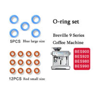 Dual Boiler Orings O-ring Steam Probe Soft Connection Replacement O Rings Bolier Orings For Breville bes900/920/980/990