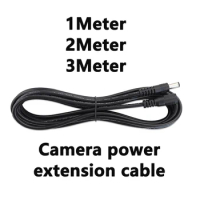 Wifi IP Camera Power Adapter Extend Cable of 12V 2.1*5.5mm 1m 2m 3mr for Vstarcam