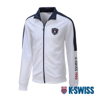 K-SWISS  Panel Jacket 運動外套-女-白
