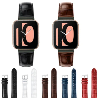 Genuine Leather Strap For Oppo Watch Band 41mm/46mm Smartwatch Replacement Belt For Oppo Watch Band 1 41MM 46MM Correa Wristband
