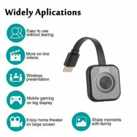 1080P HD HD-compatible WiFi Receiver For MiraScreen Display Anycast Miracast TV Dongle Stick For iOS Android Mirror Screen
