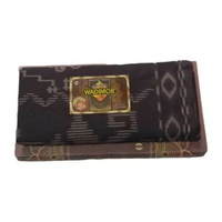 Sarung Tenun Wadimor Motif Balimoon / Sarung Wadimor Pria / Kain Sarung Wadimor Coklat