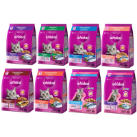 Whiskas วิสกัส อาหารเม็ดสำหรับแมวโต และลูกแมว 2.7 - 3 kg. ซีโอดี