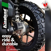 Ban Matic Semi Trail Tubeless 80/90-14 Kingland Anaconda Ban Luar Motor Semi Cross Rimba Ring 14