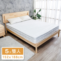 【BODEN】A5 羅莫拉 3M防潑水緹花透氣三線獨立筒床墊(5尺標準雙人)