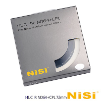 Nisi 耐司 HUC IR ND64+CPL 72mm 減光偏光鏡