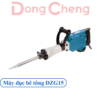 Máy Đục Bê Tông DongCheng DZG15 Công Suất 1240W - Đường Kính Mũi 30mm Sử Dụng Đầu Mũi Đục Cứng Cáp
